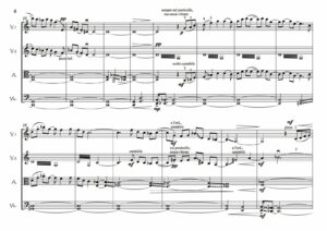 Huillet: Yuan Fen, for string quartet - Opus 39 - Image 3