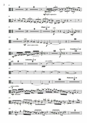 Huillet: Concerto for piano and symphonic orchestra (orchestral parts) - Opus 76 - Image 3
