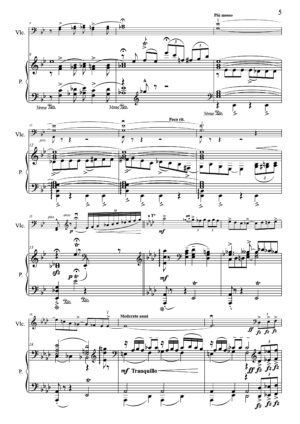 Gershwin: Rhapsody in Blue (piano cello) – Opus 56a - Image 3