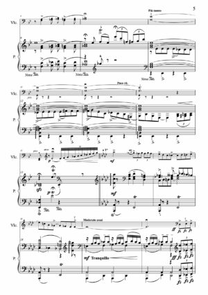 Gershwin: Rhapsody in Blue (piano cello) – Opus 56a - Image 3